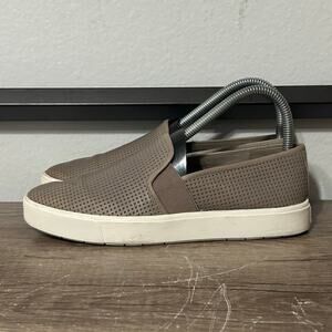 Vince Blair Perforated Women’s Sip-On Leather Shoes Sneakers Size 6.5 Duranodic